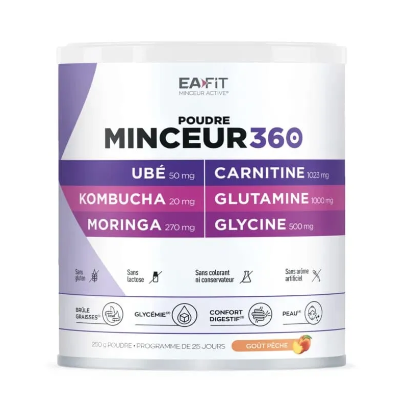 Eafit – Minceur 360 Ube Kombucha, 250 g Eafit – Minceur 360 Ube Kombucha, 250 g