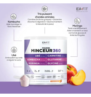 Eafit – Minceur 360 Ube Kombucha, 250 g