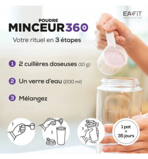 Eafit – Minceur 360 Ube Kombucha, 250 g