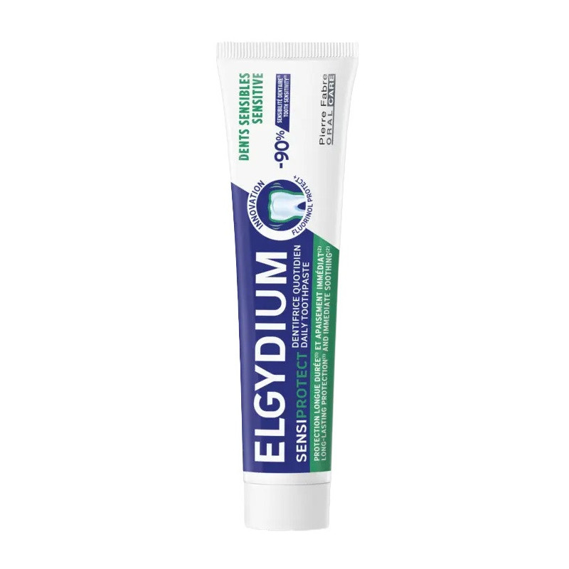 Elgydium – Sensiprotect dentifrice quotidien dents sensibles, 75 ml Elgydium – Sensiprotect dentifrice quotidien dents sensibles, 75 ml