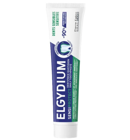 Elgydium – Sensiprotect dentifrice quotidien dents sensibles, 75 ml