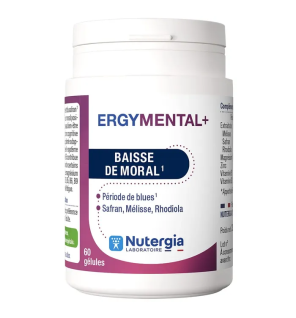 Nutergia – Ergymental Baisse de moral, 60 gélules