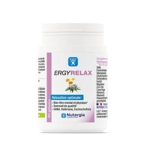 Nutergia – Ergyrelax Relaxation, 60 gélules