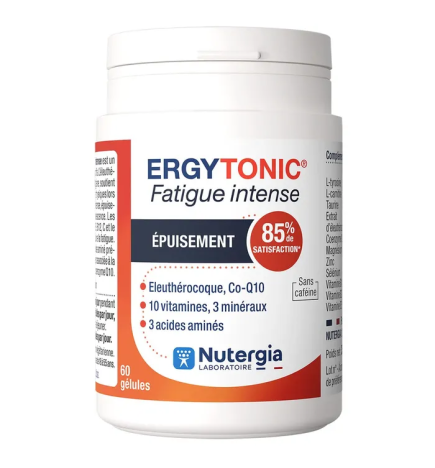 Nutergia – Ergytonic Fatigue intense, 60 gélules