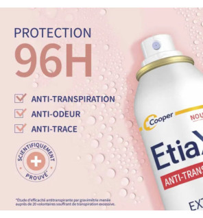 Etiaxil – Anti-transpirant Aérosol Extrême 96h, 150 ml