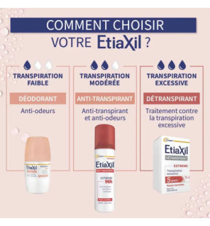 Etiaxil – Anti-transpirant Aérosol Extrême 96h, 150 ml