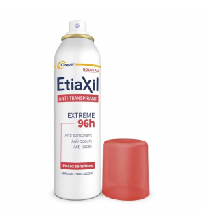 Etiaxil – Anti-transpirant Aérosol Extrême 96h, 2 x 150 ml