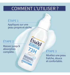 Etiaxil – Anti-transpirant Lait corporel Protection 72h, 100 ml