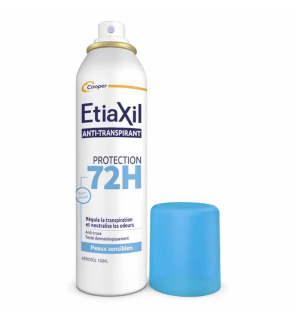 Etiaxil – Déodorant Anti-transpirant 72h Aérosol Anti-traces, 2 x 150 ml