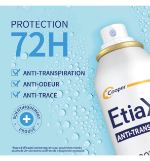 Etiaxil – Déodorant Anti-transpirant Protection 72h Peaux Sensibles, 150 ml