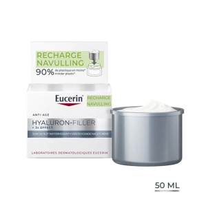 Eucerin – Hyaluron-Filler 3x Effect Soin de Nuit Recharge, 50 ml