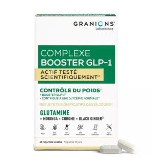 Granions – Complexe Booster GLP-1 Contrôle du Poids, 60 comprimés