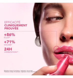 Lierac – Glow Up Le Lip Gloss Repulpant Vanille Glacée, 10 ml