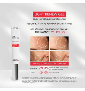 Eneomey – Light Renew Gel Dépigmentant Anti-Âge, 20 ml