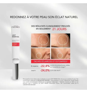 Eneomey – Light Renew Gel Dépigmentant Anti-Âge, 20 ml