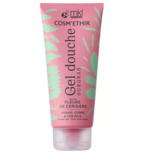 MKL Green Nature – Cosm’Ethik Gel Douche Awara du Brésil Fleur de Cerisier, 200 ml