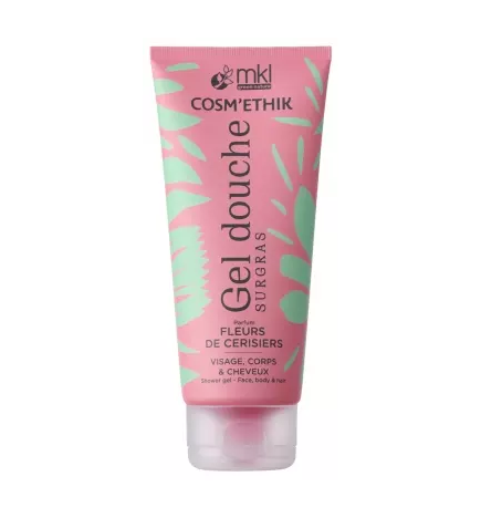 MKL Green Nature – Cosm’Ethik Gel Douche Awara du Brésil Fleur de Cerisier, 200 ml