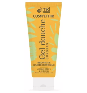 MKL Green Nature – Cosm’Ethik Shampooing Douche Beurre de Karité d’Afrique, 200 ml