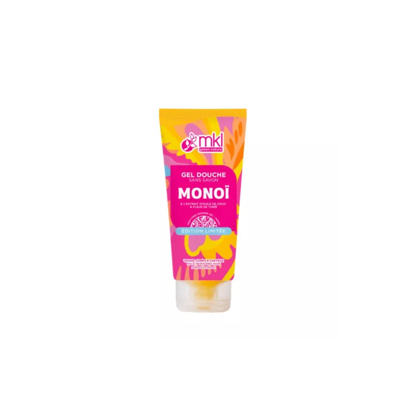MKL Green Nature – Gel Douche Sans Savon Monoï de Tahiti Édition Limitée, 100 ml