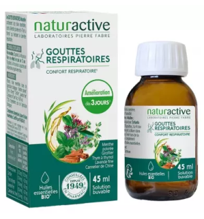 Naturactive – Gouttes respiratoires, 45 ml