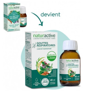 Naturactive – Gouttes respiratoires, 45 ml