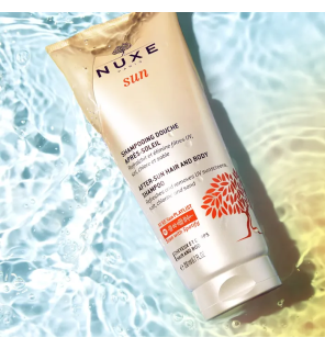 Nuxe – Sun eau délicieuse parfumante + shampooing douche après-soleil, 100 ml + 200 ml
