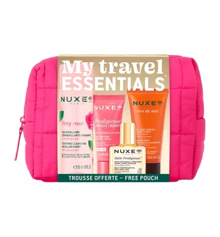 Nuxe – Trousse mes indispensables voyage, formats découverte