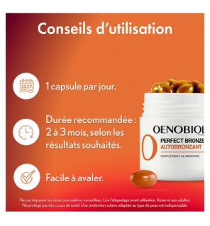 Oenobiol – Autobronzant, 30 capsules