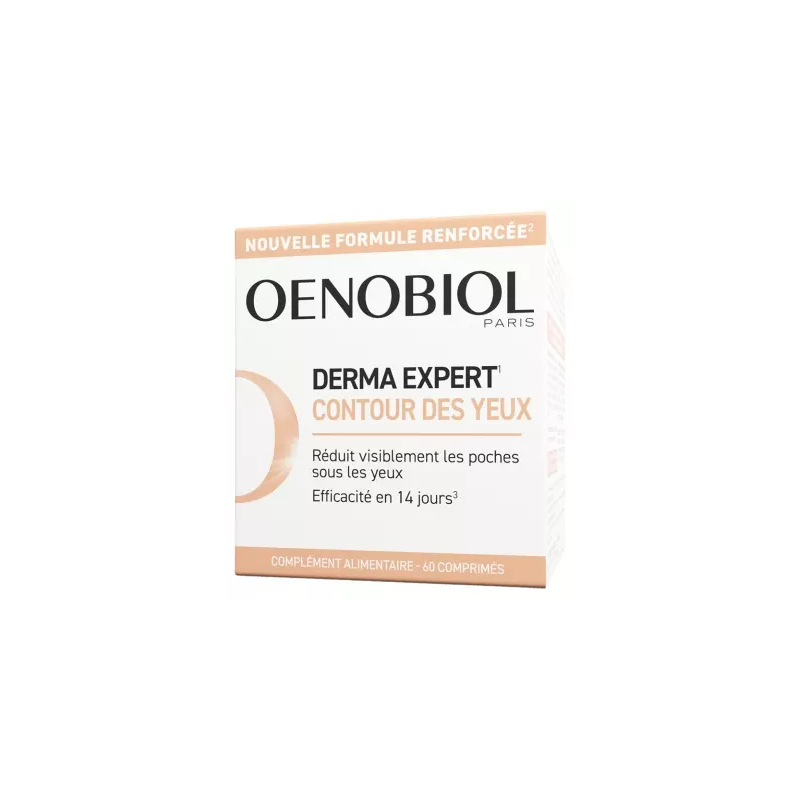 Oenobiol – Derma Expert contour des yeux, 60 comprimés Oenobiol – Derma Expert contour des yeux, 60 comprimés