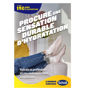 Scholl –  Expertcare Masque Nourrissant au Miel de Manuka Pieds Secs, 1 paire