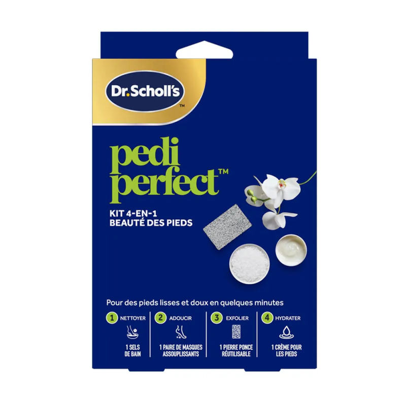 Scholl – Pedi Perfect Kit 4-en-1 Beauté des Pieds Scholl – Pedi Perfect Kit 4-en-1 Beauté des Pieds