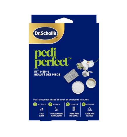 Scholl – Pedi Perfect Kit 4-en-1 Beauté des Pieds