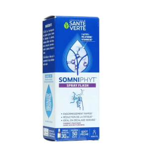 Santé Verte – Somniphyt Mélatonine Spray Flash, 30 ml