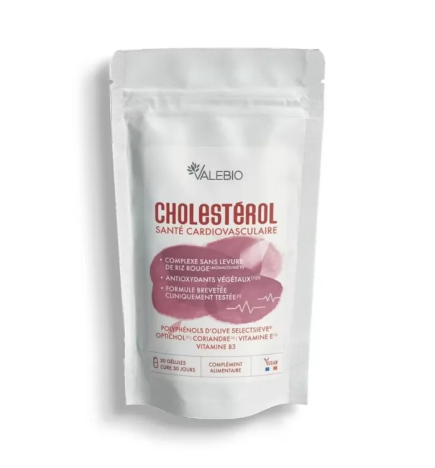 Valebio – Cholestérol Santé Cardiovasculaire, 30 gélules