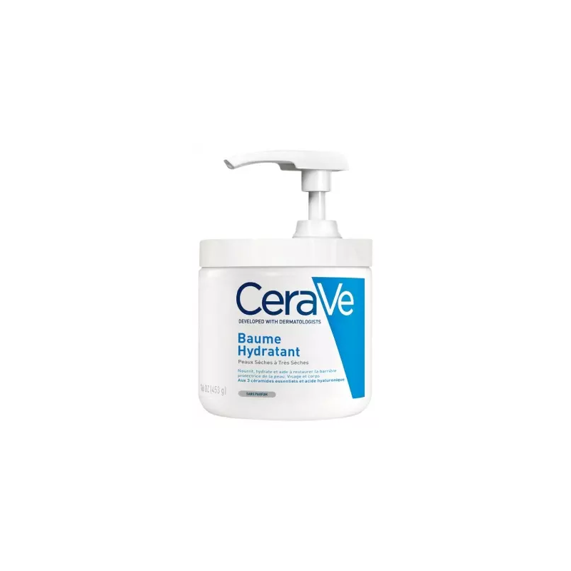 CeraVe – Baume Hydratant avec pompe, 454 g CeraVe – Baume Hydratant avec pompe, 454 g
