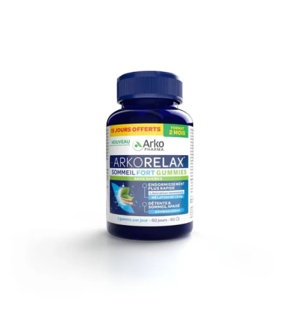 Arkopharma – Arkorelax Sommeil Fort gummies, 60 gummies