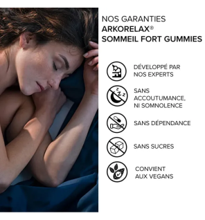Arkopharma – Arkorelax Sommeil Fort gummies, 60 gummies