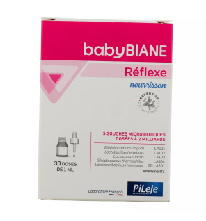 PiLeJe – Babybiane Réflexe Nourrisson Gouttes, 30 ml