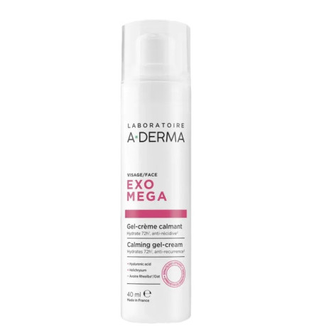 A-Derma – Exomega Gel-Crème Émollient Anti-Grattage, 200 ml