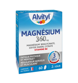 Alvityl – Magnésium 360 mg, 60 gélules