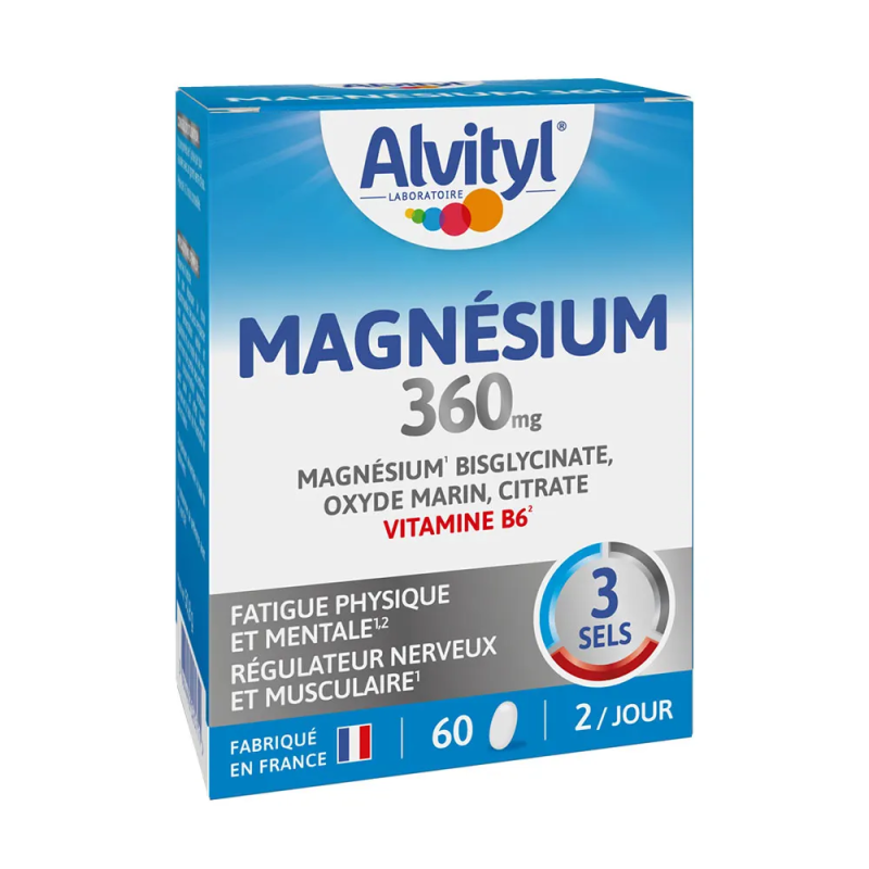 Alvityl – Magnésium 360 mg, 60 gélules