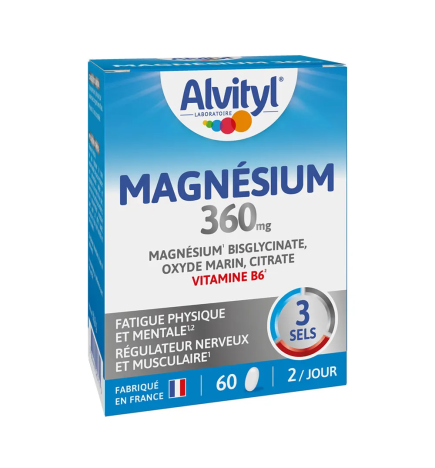 Alvityl – Magnésium 360 mg, 60 gélules