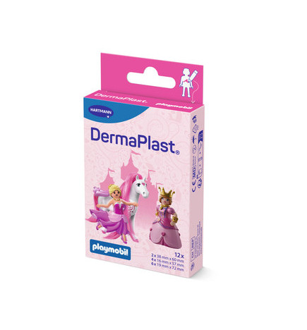 Hartmann – Dermaplast Playmobil Princesse, 12 pansements