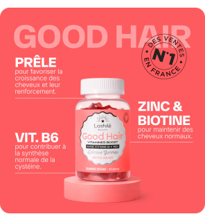 Lashilé Beauty – Good Hair Vitamins, 60 gummies