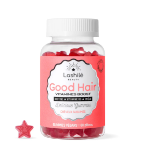 Lashilé Beauty – Good Hair Vitamins, 60 gummies
