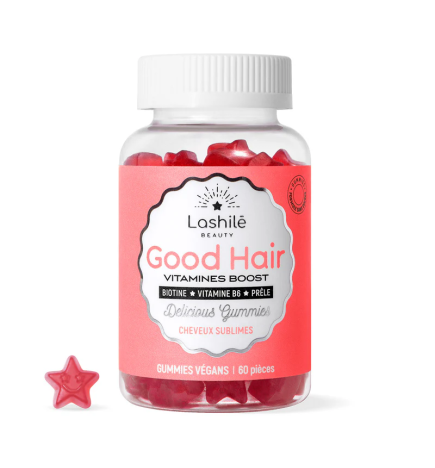 Lashilé Beauty – Good Hair Vitamins, 60 gummies