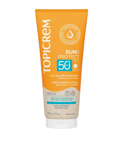 Topicrem – Lait Solaire Hydratant SPF50+, 200 ml
