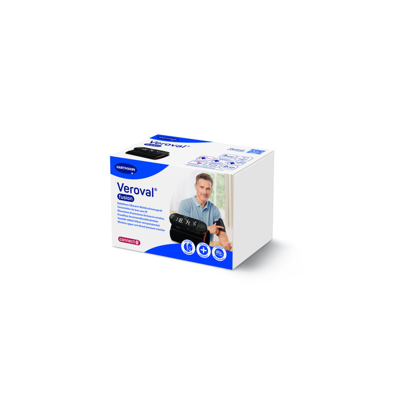 Hartmann – Veroval Tensiomètre de bras Fusion sans fil Hartmann – Veroval Tensiomètre de bras Fusion sans fil