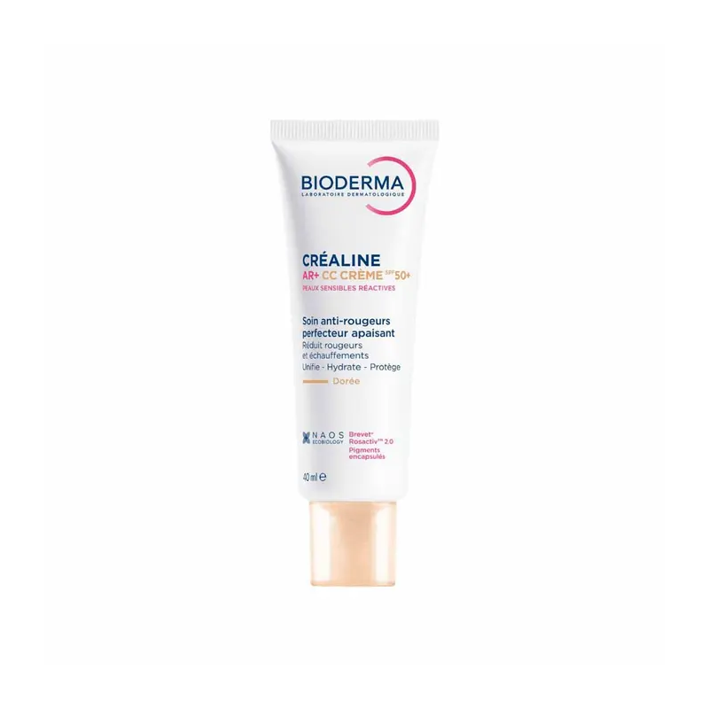 Bioderma – Créaline AR CC Crème SPF50+ Dorée, 40 ml Bioderma – Créaline AR CC Crème SPF50+ Dorée, 40 ml