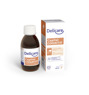 Delicare – Capital Cognitif solution buvable, 125 ml